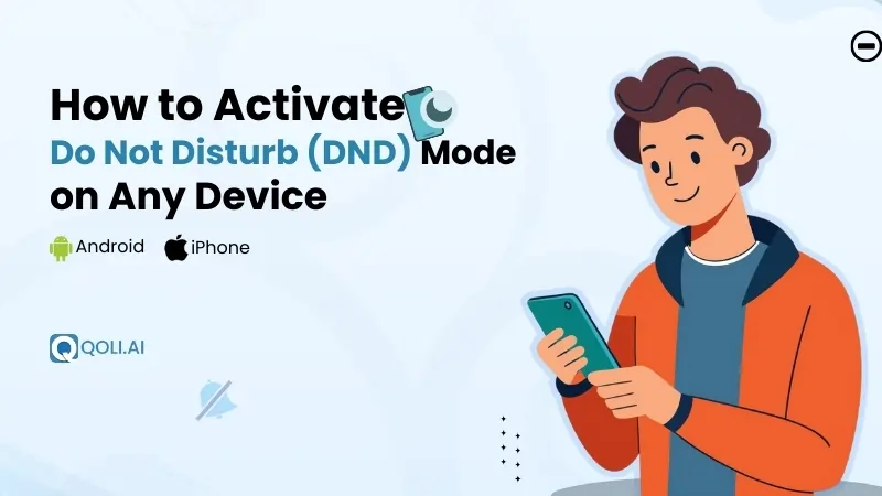 How to activate DND mode on a smartphone