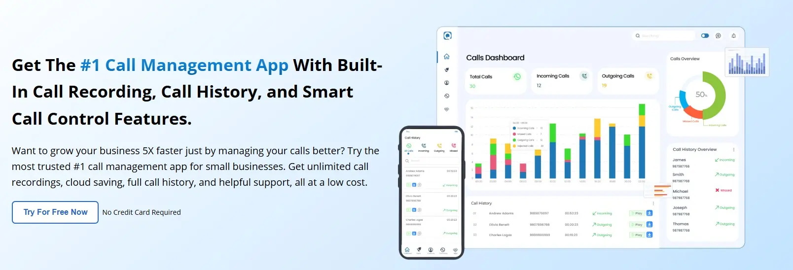 Qoli call management app