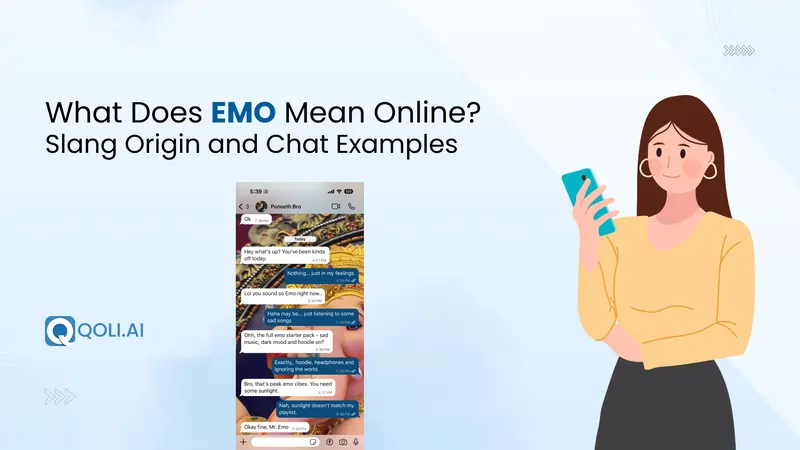 Emo meaning in chat