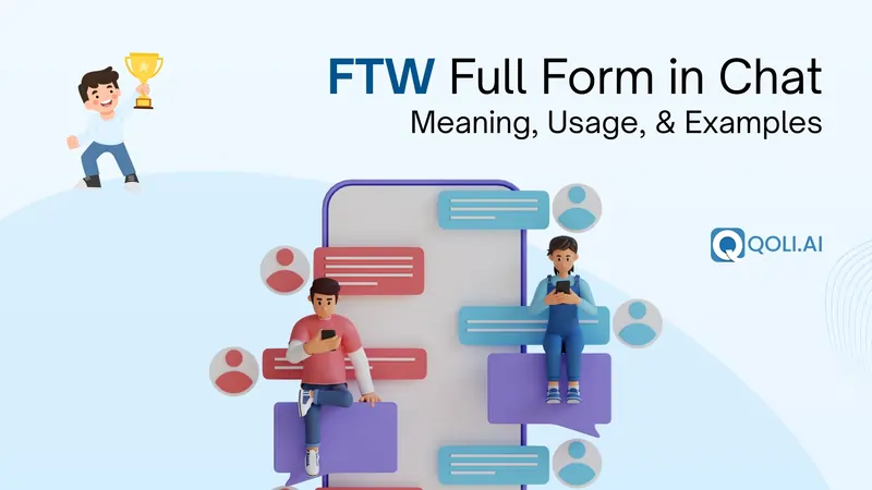 FTW meaning in chat and social media