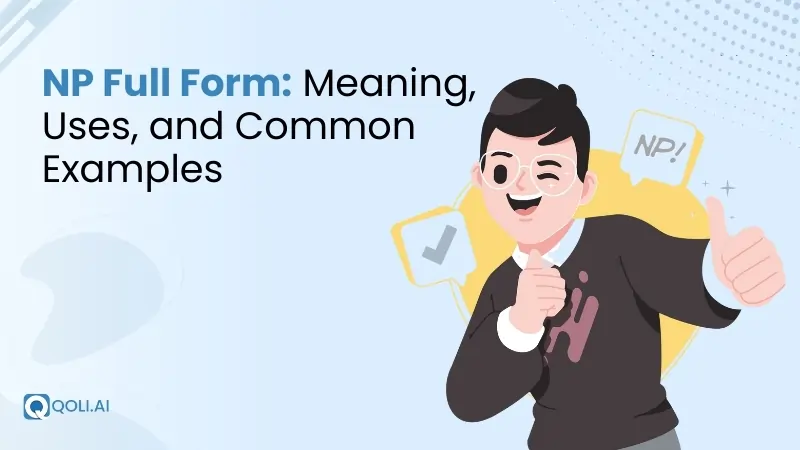 NP full form in chat and texting